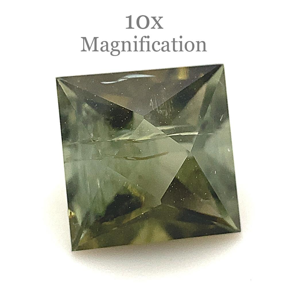 1.79ct Square Green Tourmaline from Brazil For Sale 8