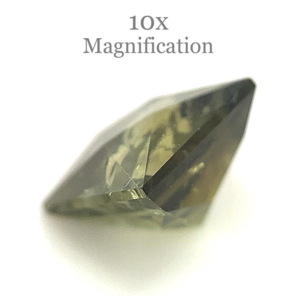 1.79ct Square Green Tourmaline from Brazil For Sale 2