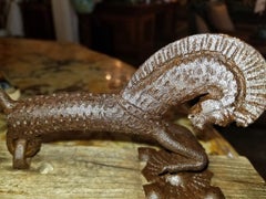 17th Century Iron Horse Door Knocker