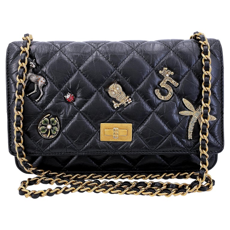 Chanel Bag With Charms - 156 For Sale on 1stDibs