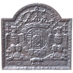 Used 17th-18th Century 'Arms of Loraine' Fireback / Backsplash