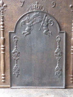 17th-18th Century Dutch 'Allegory of Peace' Fireback / Backsplash