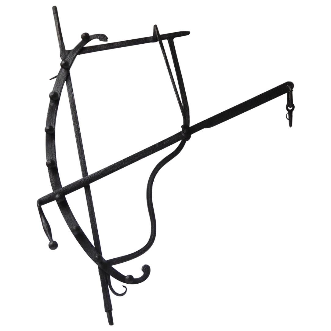 17th- 18th Century Dutch Fireplace Crane