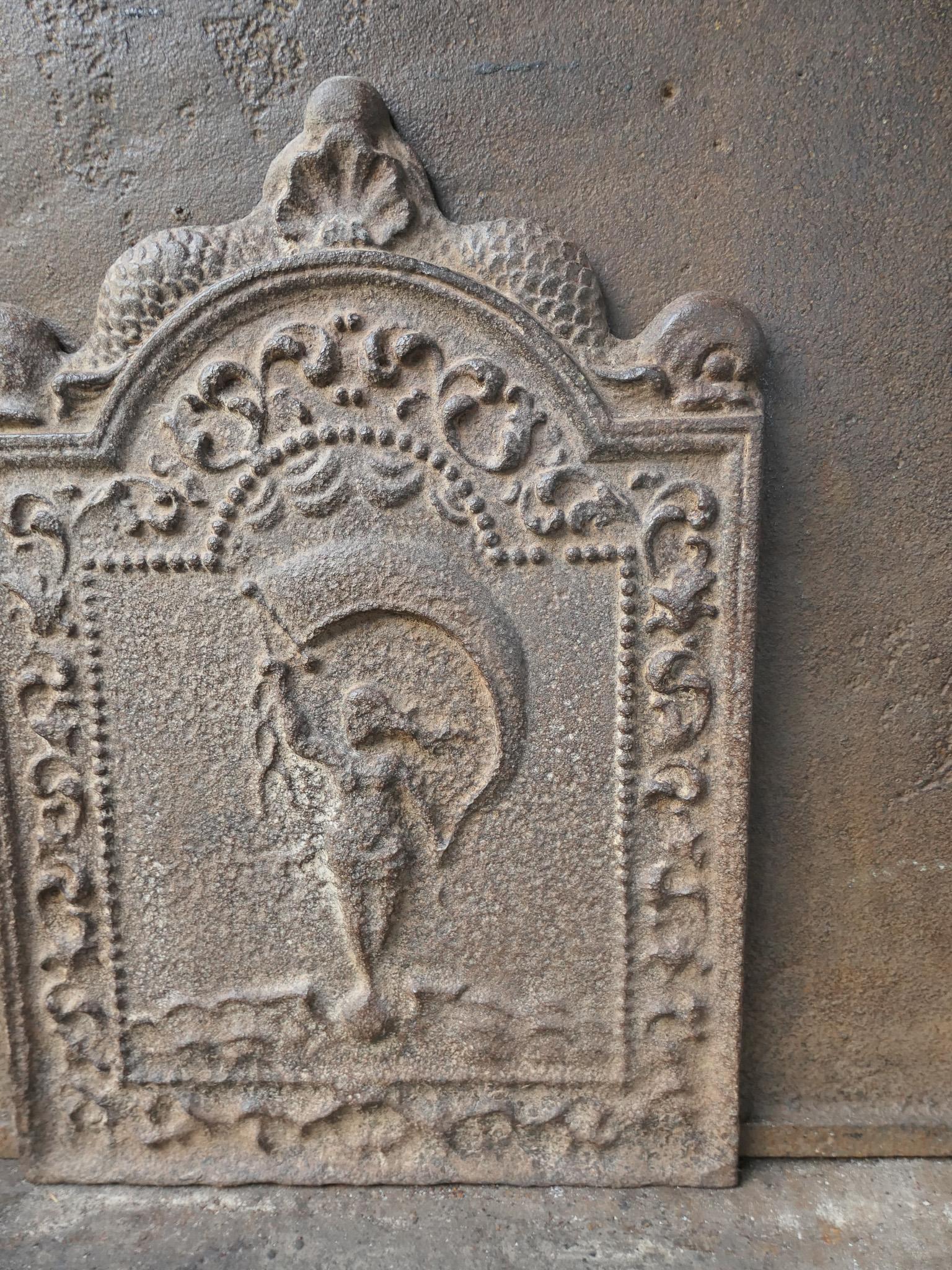 17th-18th Century Dutch Fortuna Fireback For Sale 4