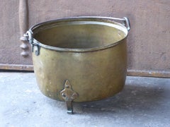 porte-bûches ou panier à bûches hollandais du 17ème-18ème siècle