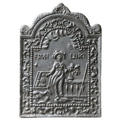 Niederländischer Louis XIV.-Periode „Frühling“ Kaminschirm / Rückwand, 17.-18. Jahrhundert