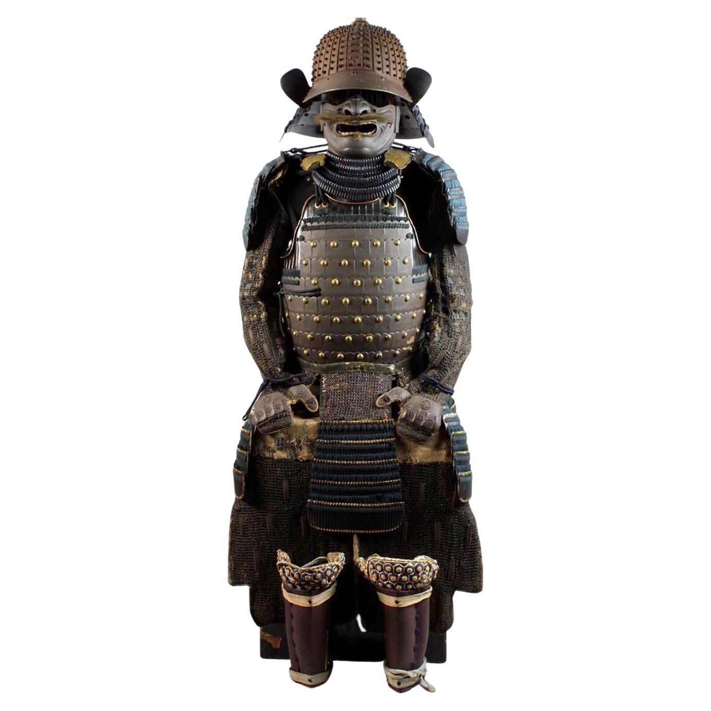 17th-18th Century, Edo, A Set of Antique Japanese Samurai Armor