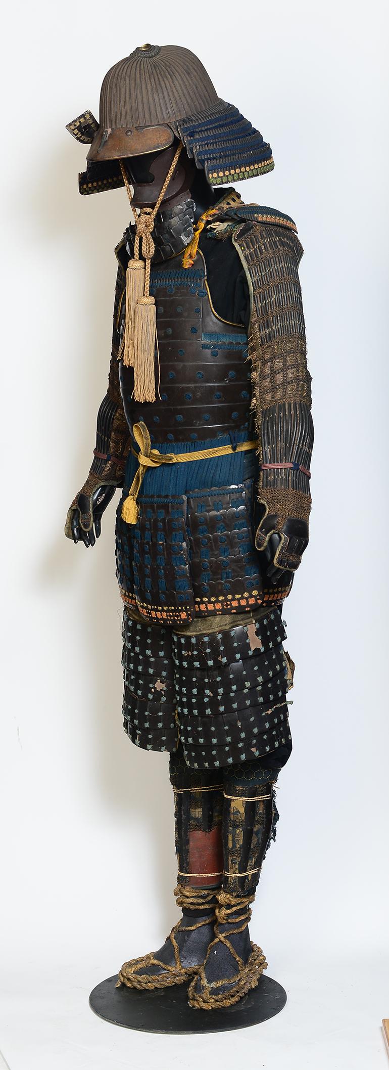 18th Century and Earlier 17th-18th Century, Edo, A Set of Very Rare Antique Japanese Female Samurai Armor