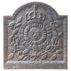 17th-18th Century French 'Arms of Lorraine' Fireback