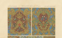 17th–18th Century French Decorative Textile and Wallpaper Designs, Plate LXXXVI