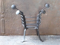 17th-18th Century French Fire Grate, Fireplace Grate