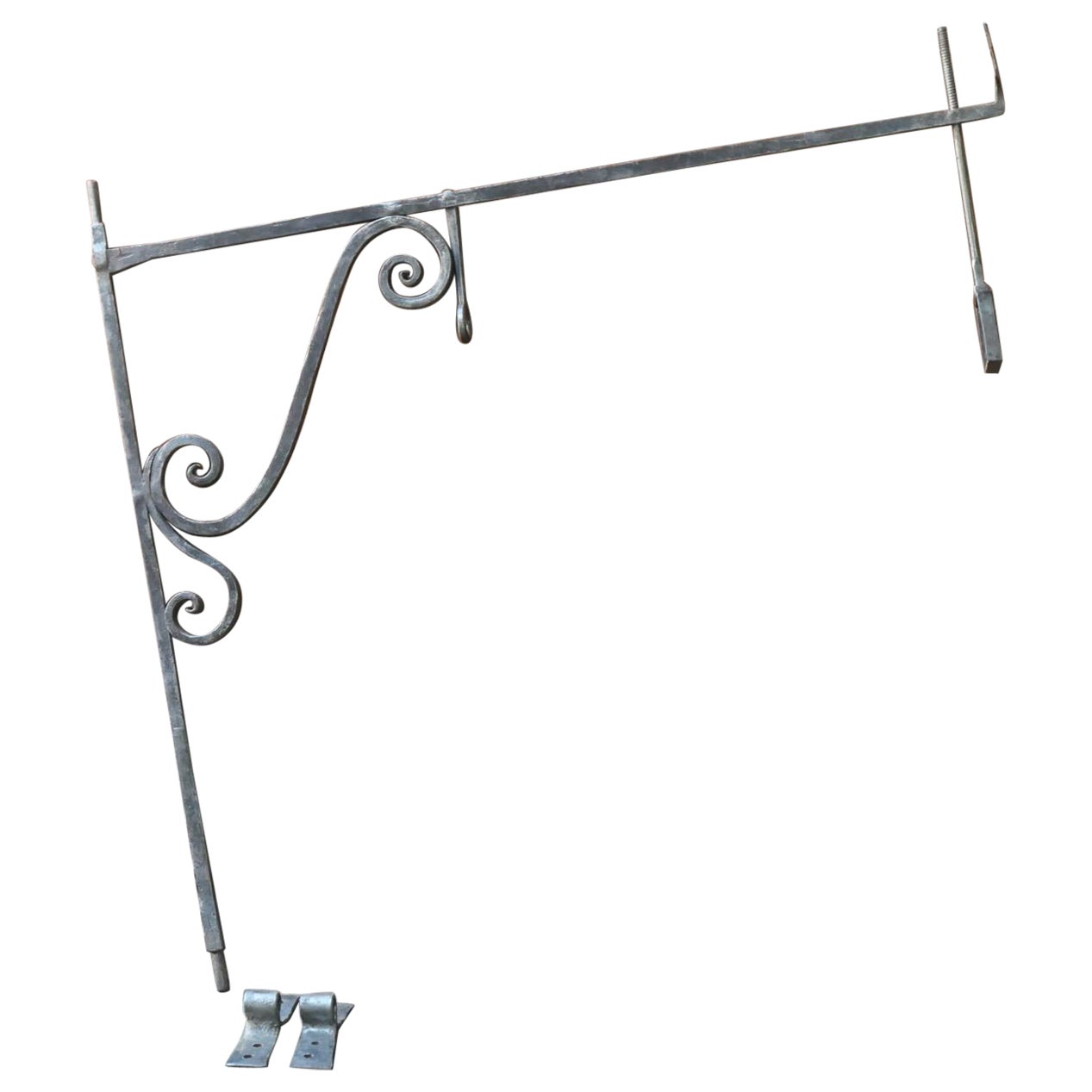 17th-18th Century French Fireplace Crane