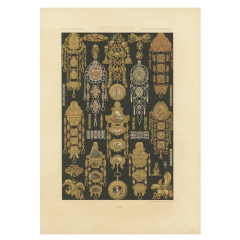 17th–18th Century French Watch Chains and Chatelaines – Ornamental Jewels, 1869
