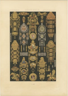 Chaînes de montre et chatelaines françaises du 17e au 18e siècle - Bijoux d'ornement, 1869