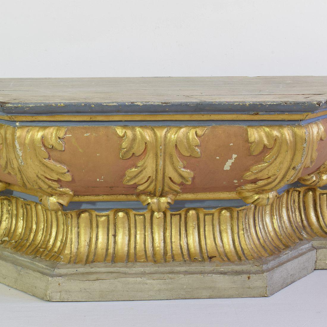 17th/18th Century, Italian Giltwood Baroque Altar 4