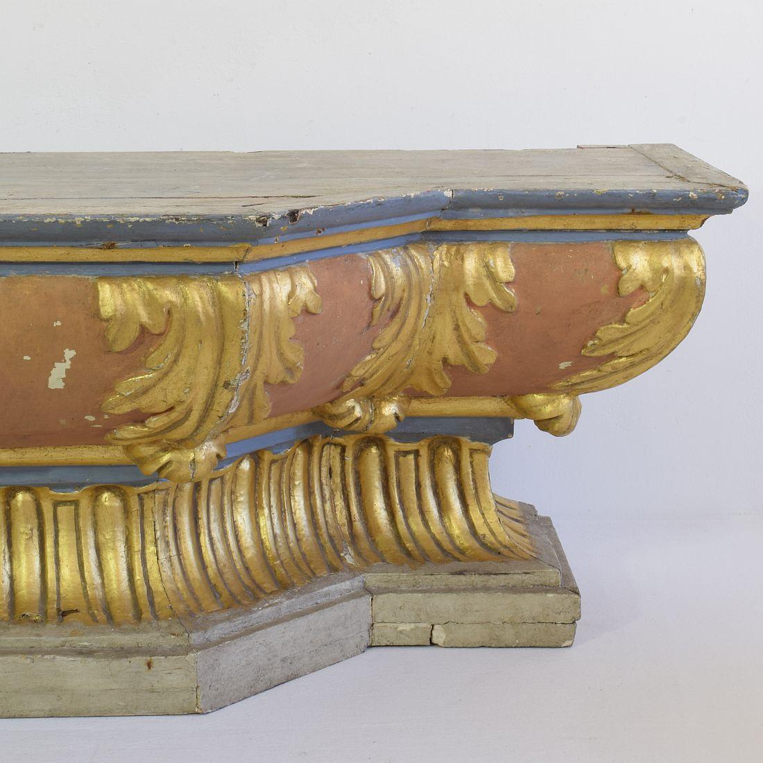 17th/18th Century, Italian Giltwood Baroque Altar 5