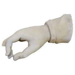 17th-18th Century Italian Marble Fragment of a Hand