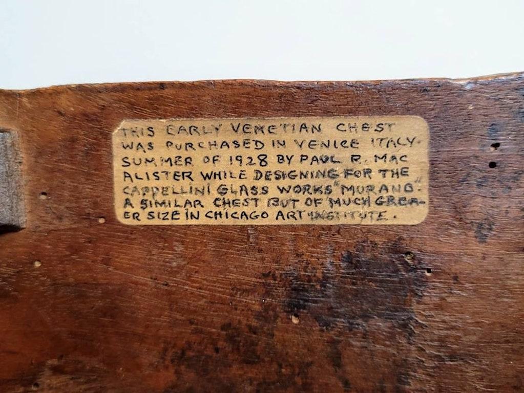 Boîte de table en marqueterie vénitienne italienne du 17ème-18ème siècle en vente 3