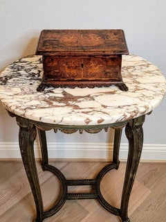 Scatola da tavolo in intarsio veneziano del XVII-XVIII secolo