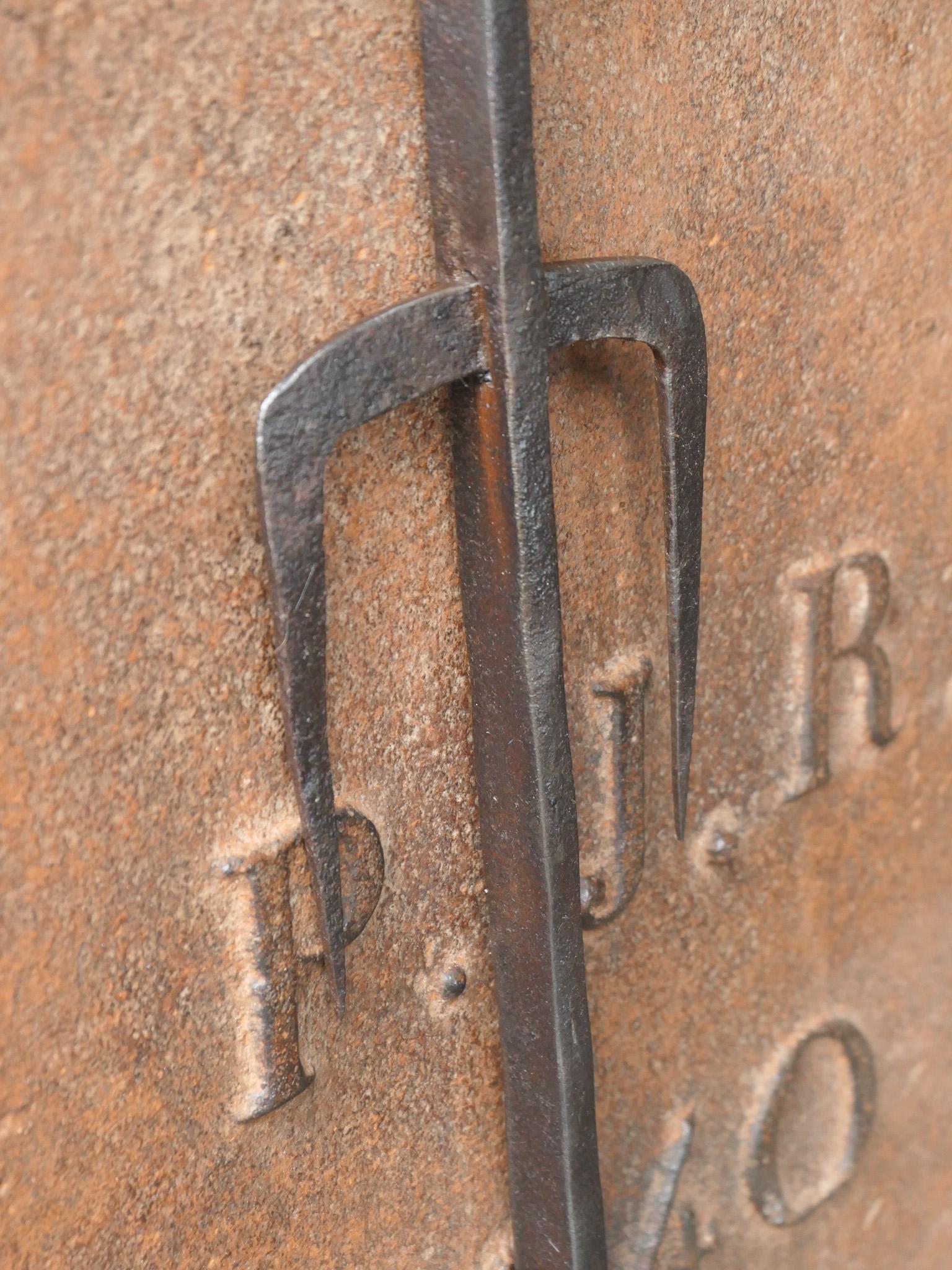 Forged 17th-18th Century Louis XIV Manual Turnspit For Sale