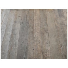 17th-18th Century Oak Original Floorboards Ready to Install