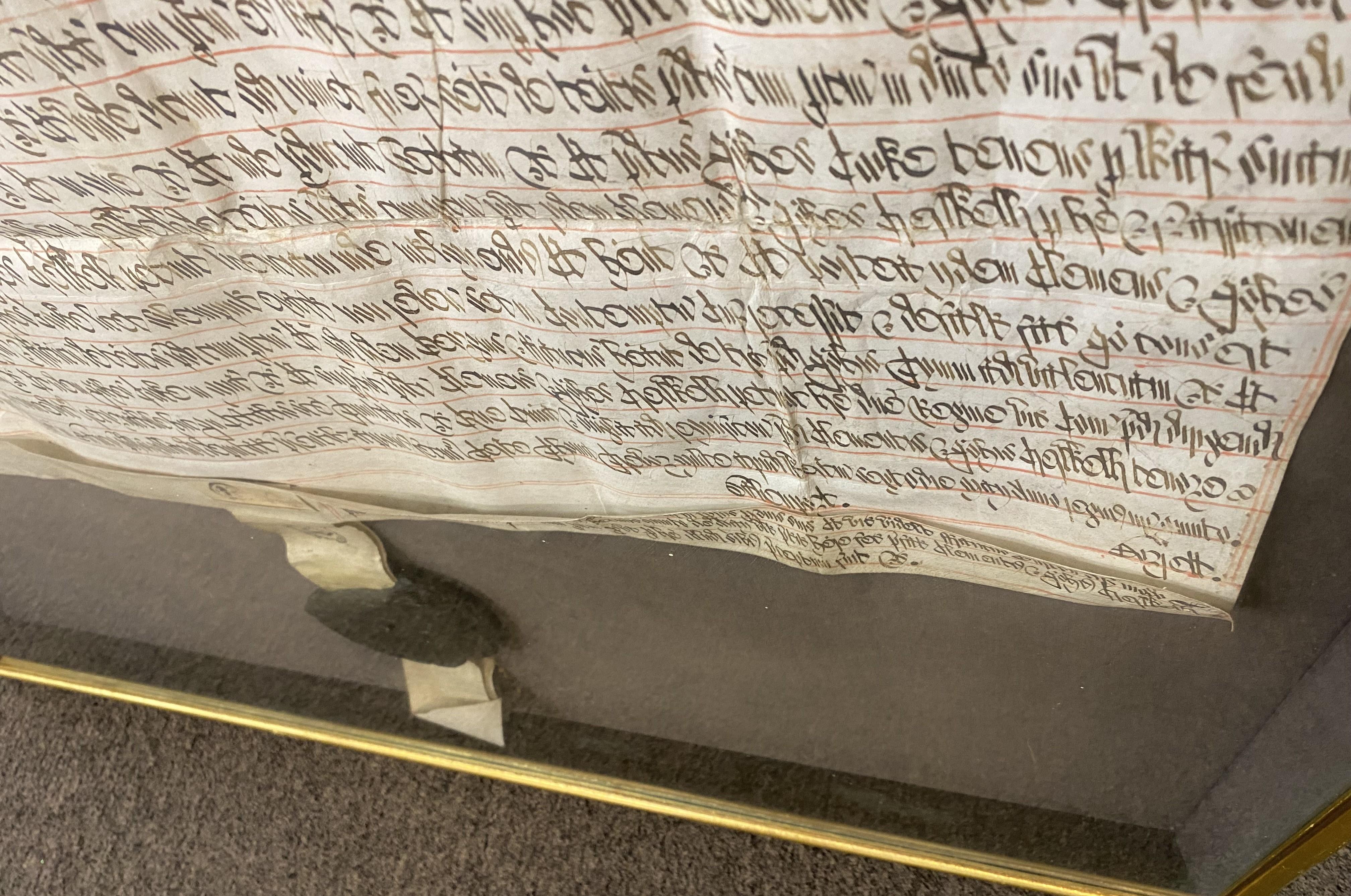 Lettres patentes du 17e/18e siècle de la Queen Anne sur Vellum avec Grand Sceau partiel en vente 2