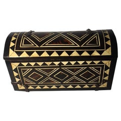 17th-18th Century Spanish Colonial Box With Domed Top