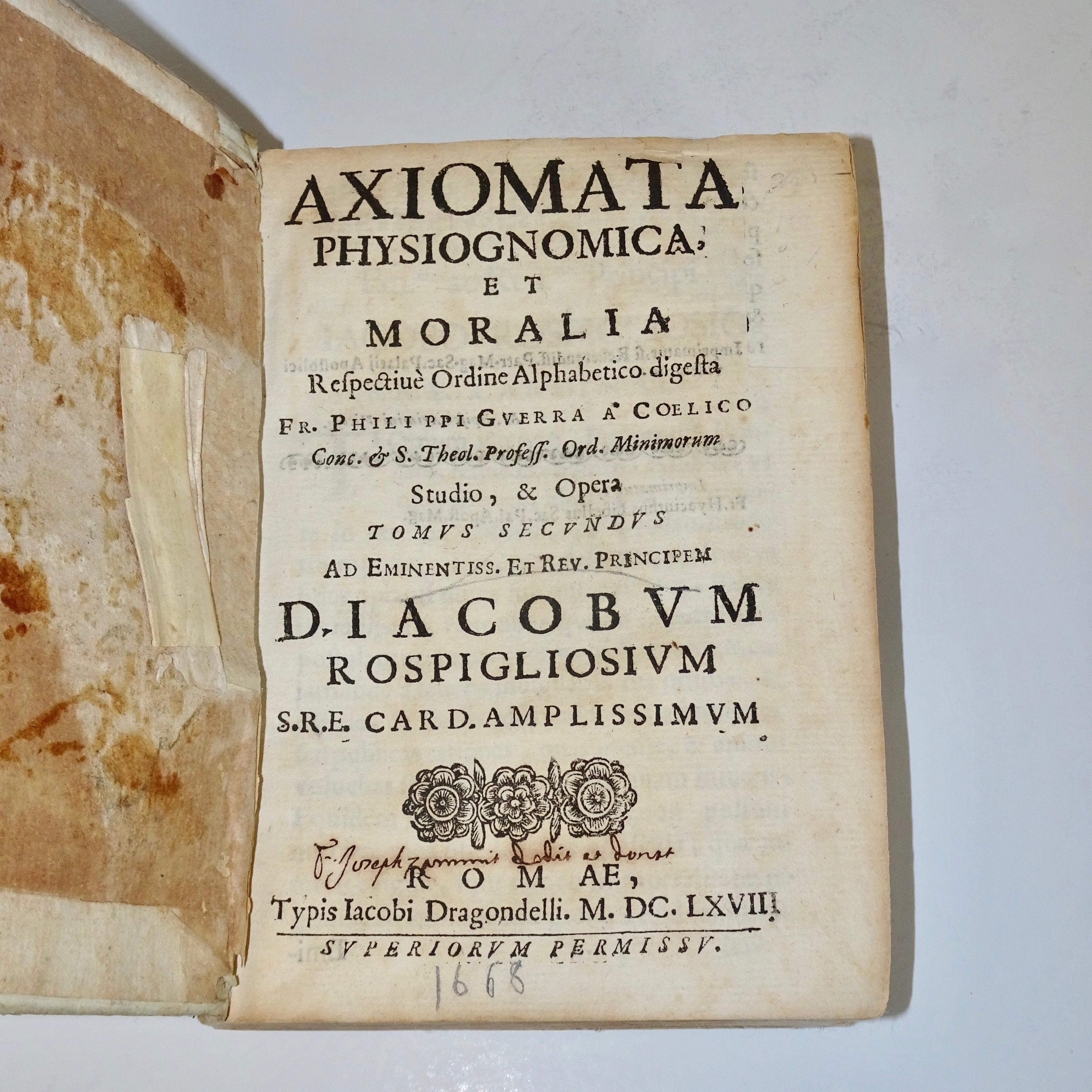 17th and 18th Century Collection of Eight Vellum Books  For Sale 6