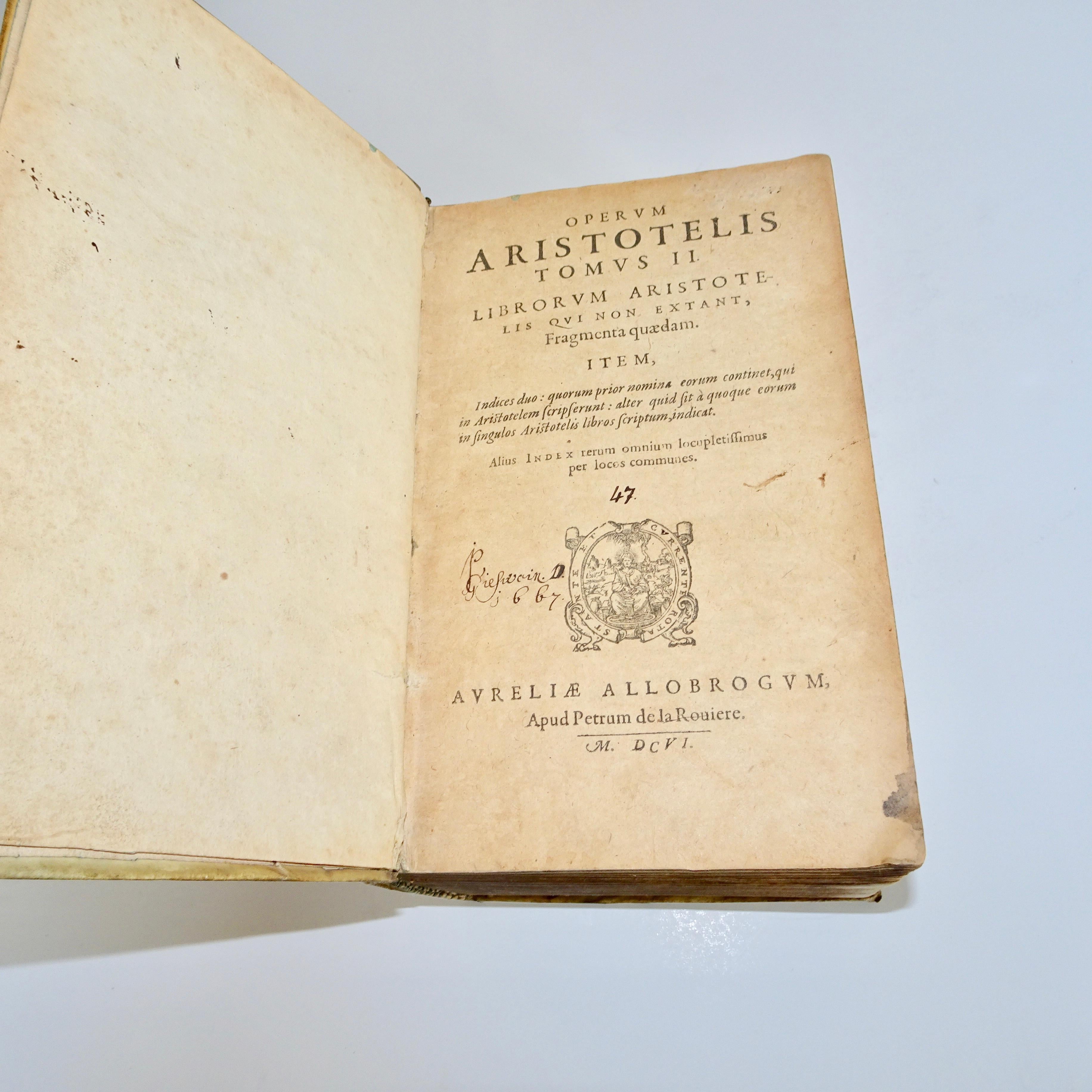 Animal Skin 17th and 18th Century Collection of Four All Vellum Books  For Sale