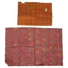 17Th C Antique Persian Safavid Hand Woven Textiles