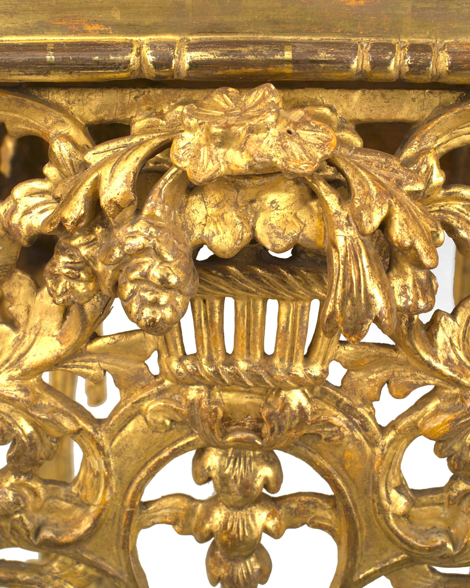 17th C. Chinese Coromandel Cabinet on a Charles II Gilt-wood Stand 6