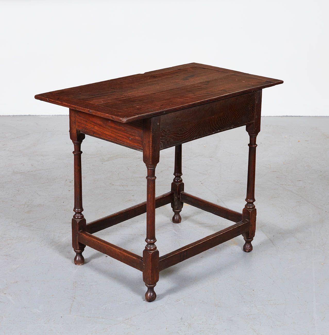 17th c. English Oak Table For Sale 6
