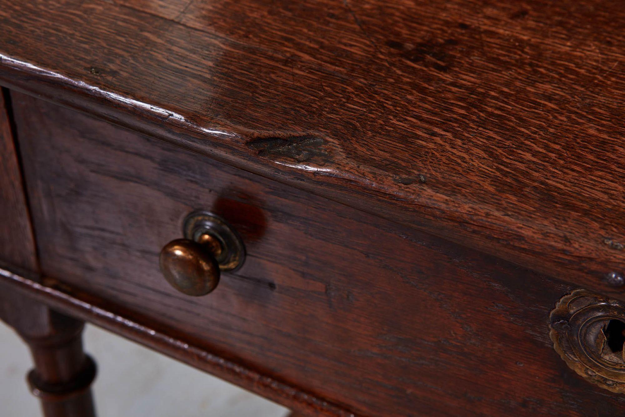 17th c. English Oak Table For Sale 7