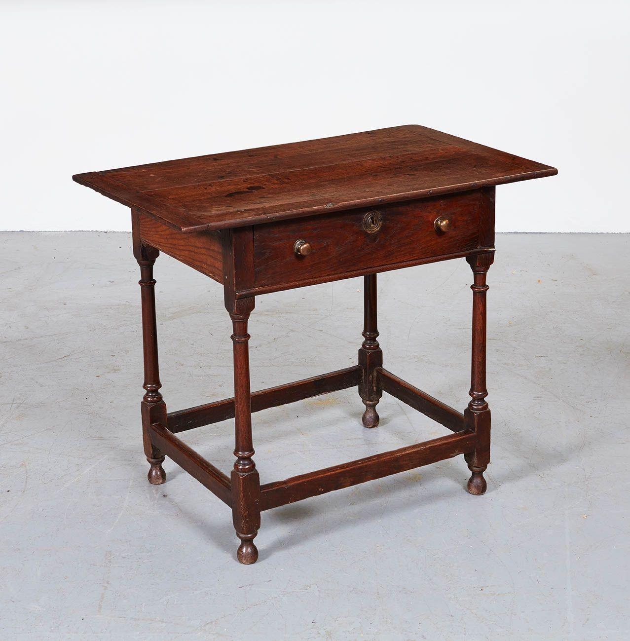 18th Century and Earlier 17th c. English Oak Table For Sale