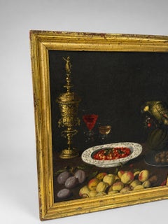 17th C, Flemish or Dutch School Pronk Still Life Old Master