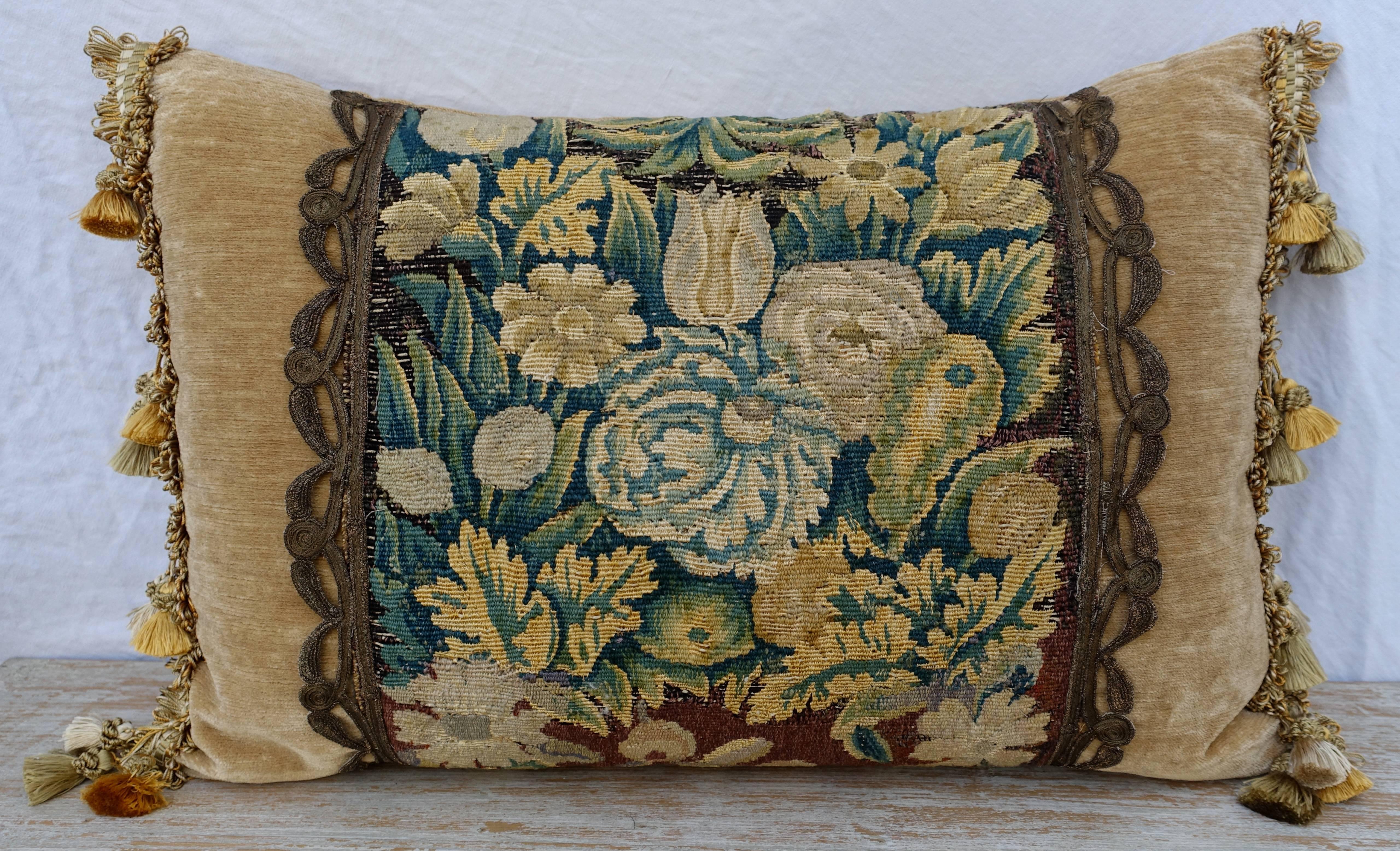 17th Century Flemish Tapestry Pillows by Melissa Levinson 4