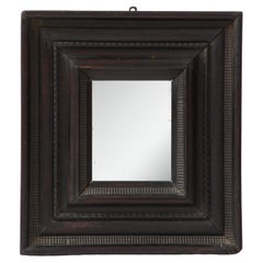 A.C.I.C. Miroir ébonisé italien du 17ème siècle