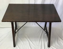 17th C. Italian Walnut Baroque Trestle Table