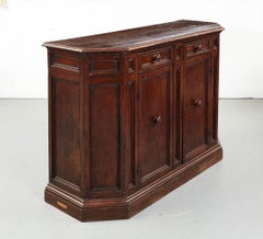 17th c. Italian Walnut Credenza