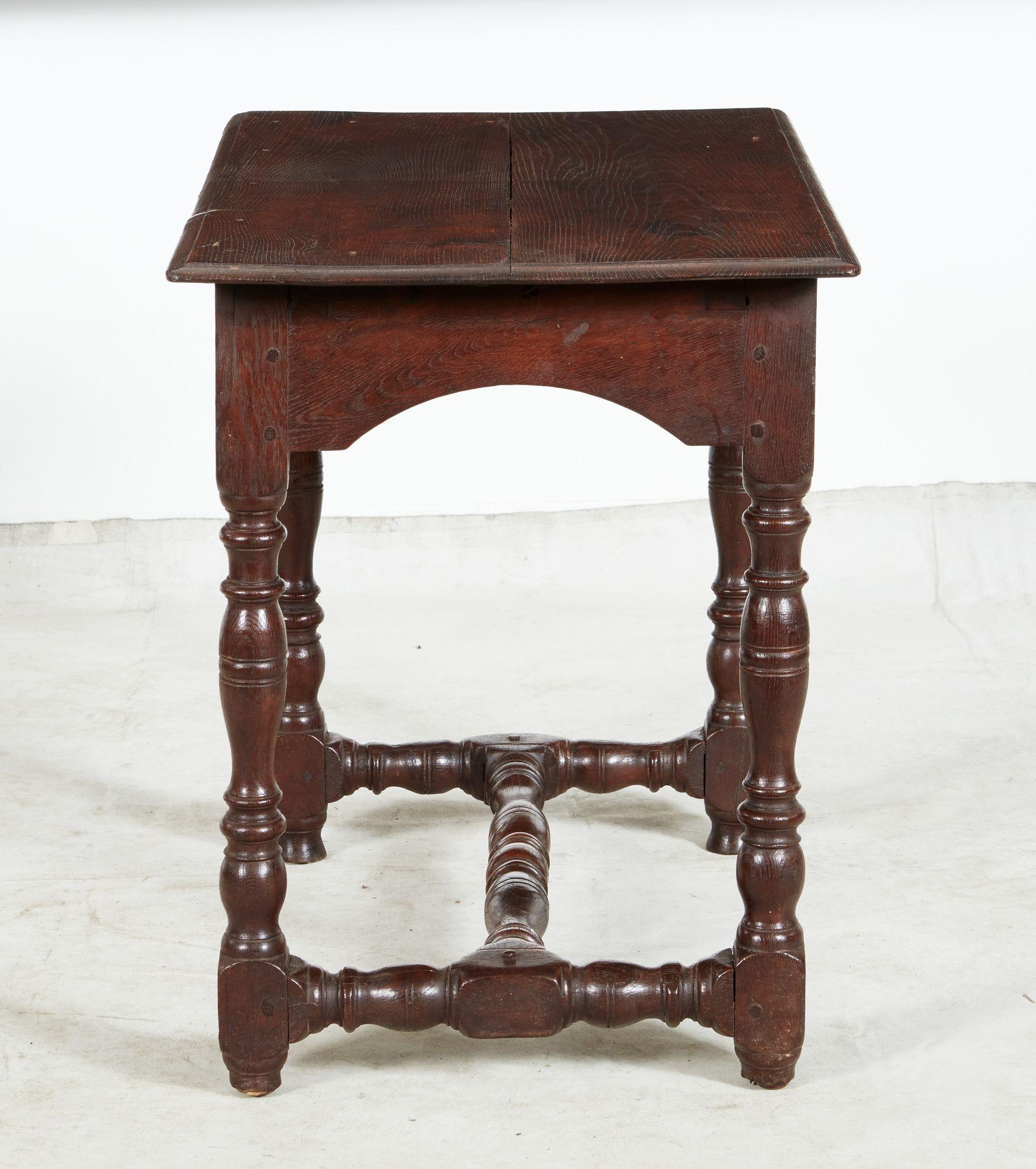 17th c. Jacobean Oak Table For Sale 5