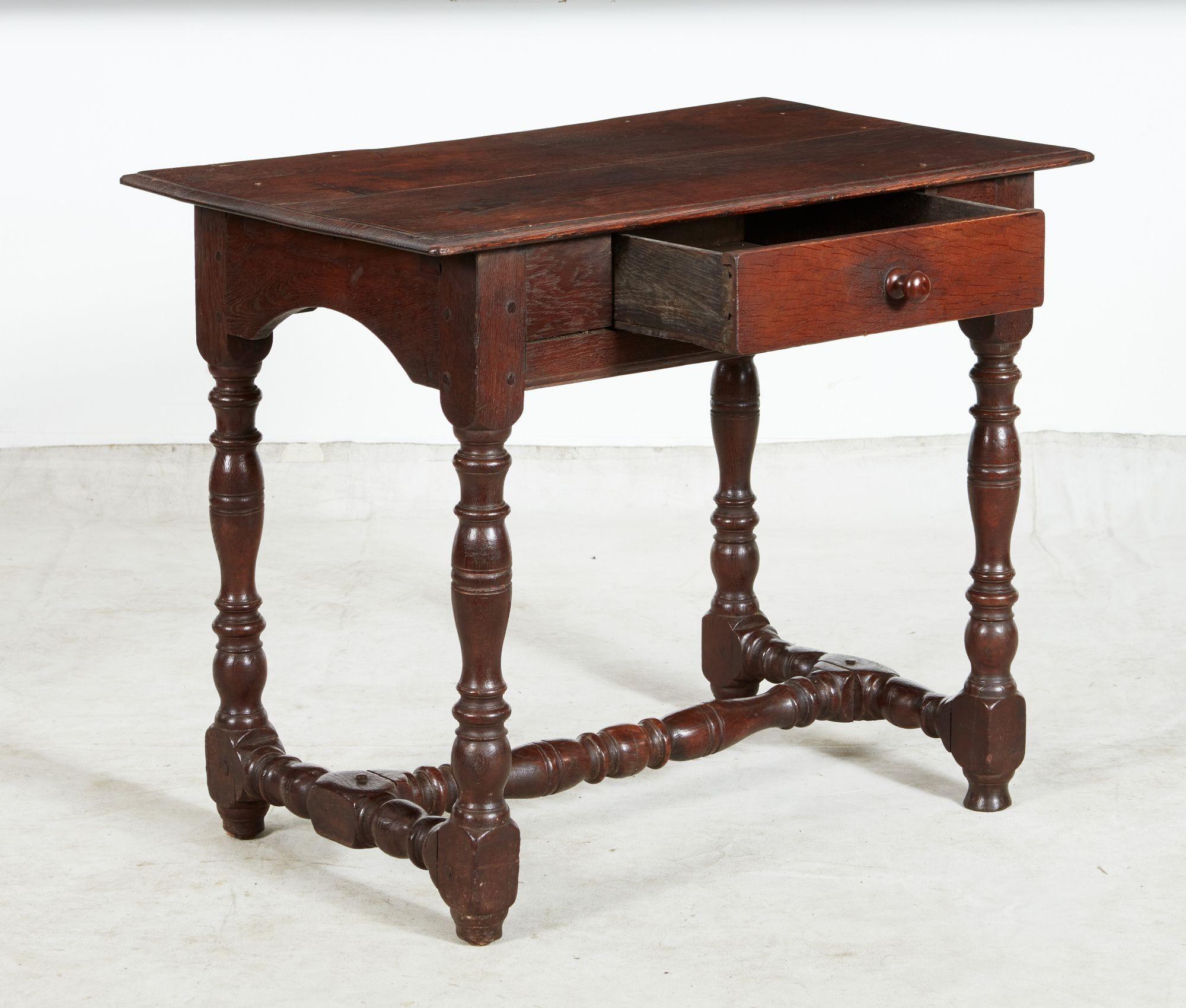 17th c. Jacobean Oak Table For Sale 6