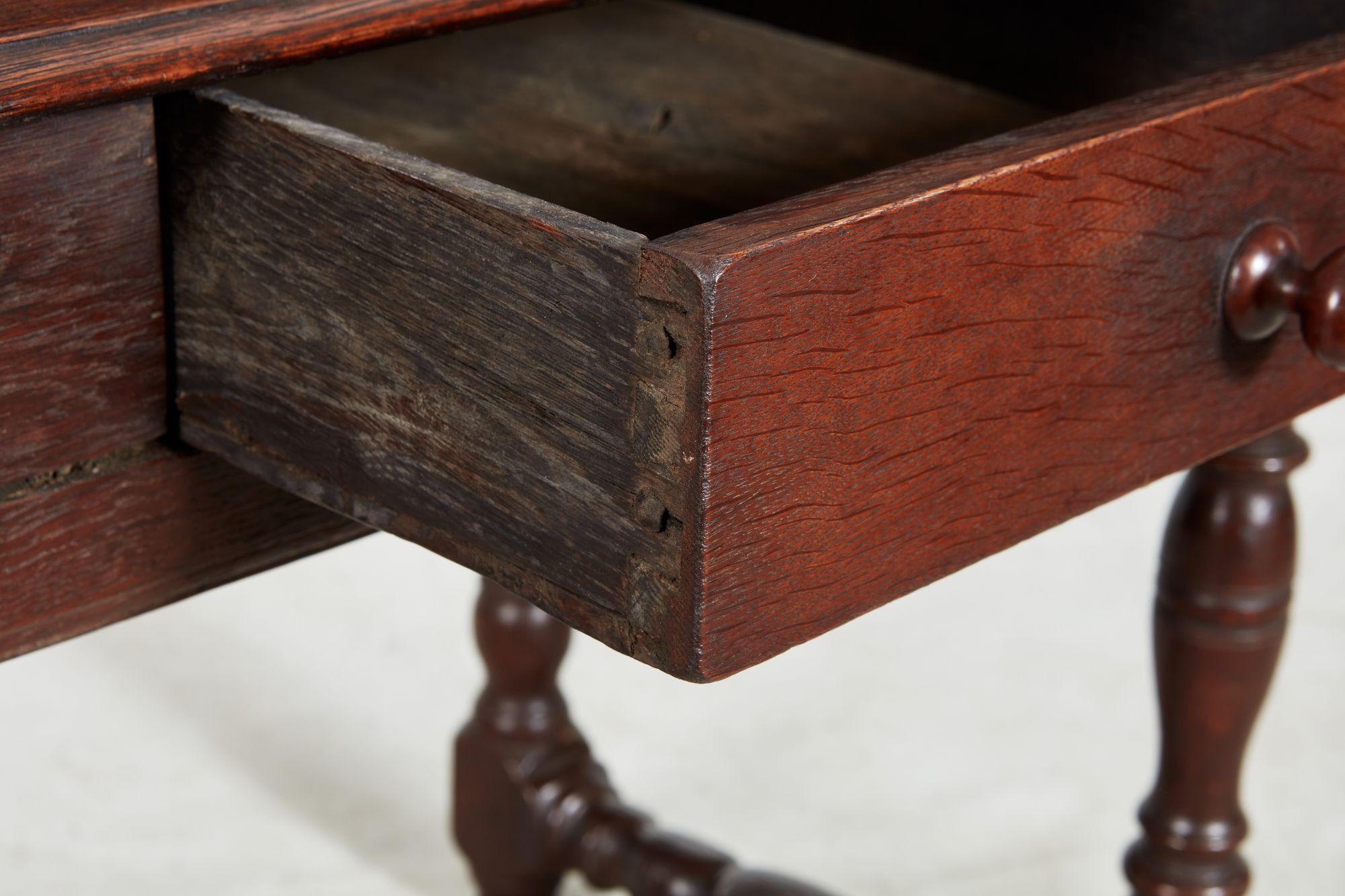 17th c. Jacobean Oak Table For Sale 7