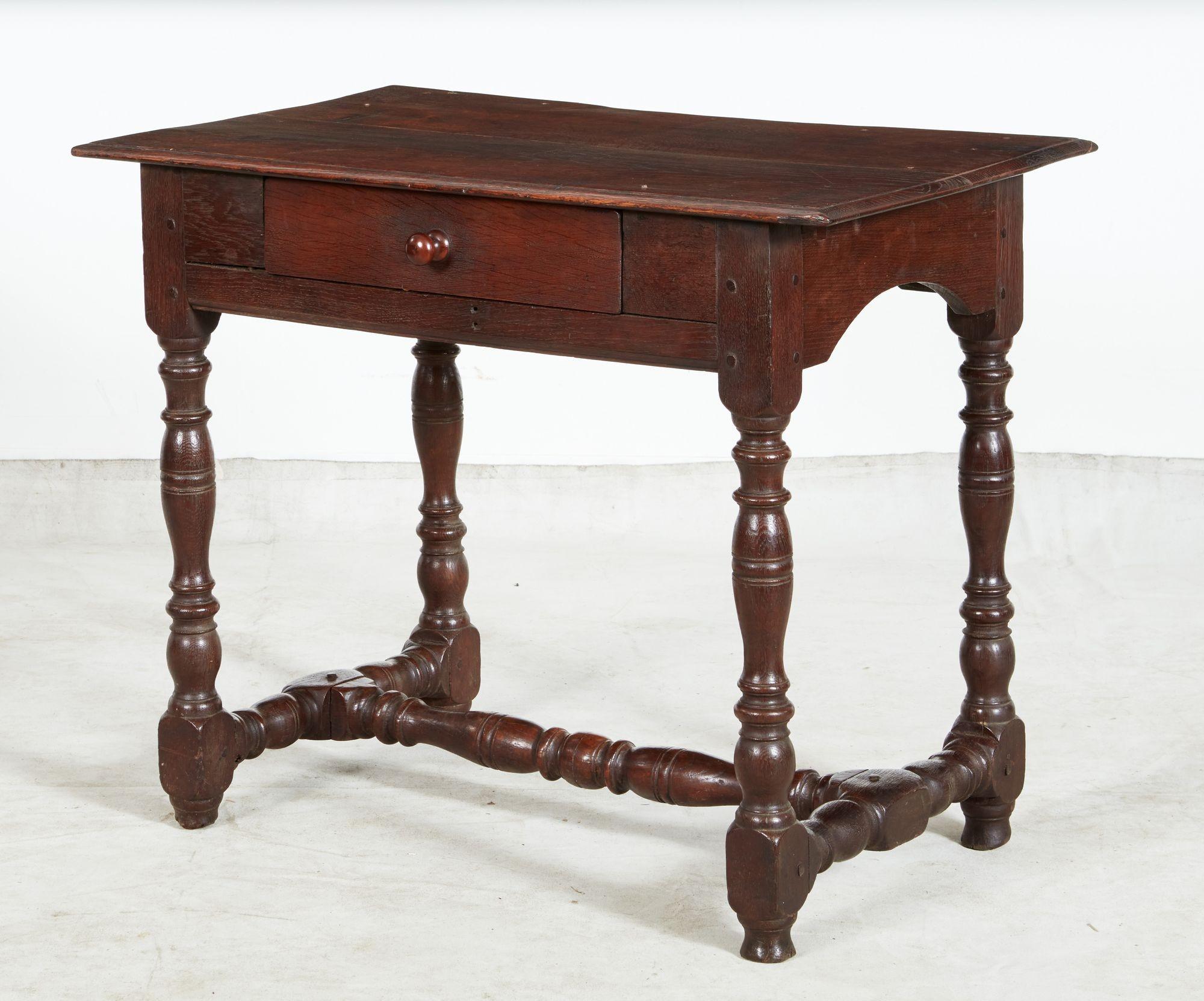 18th Century and Earlier 17th c. Jacobean Oak Table For Sale