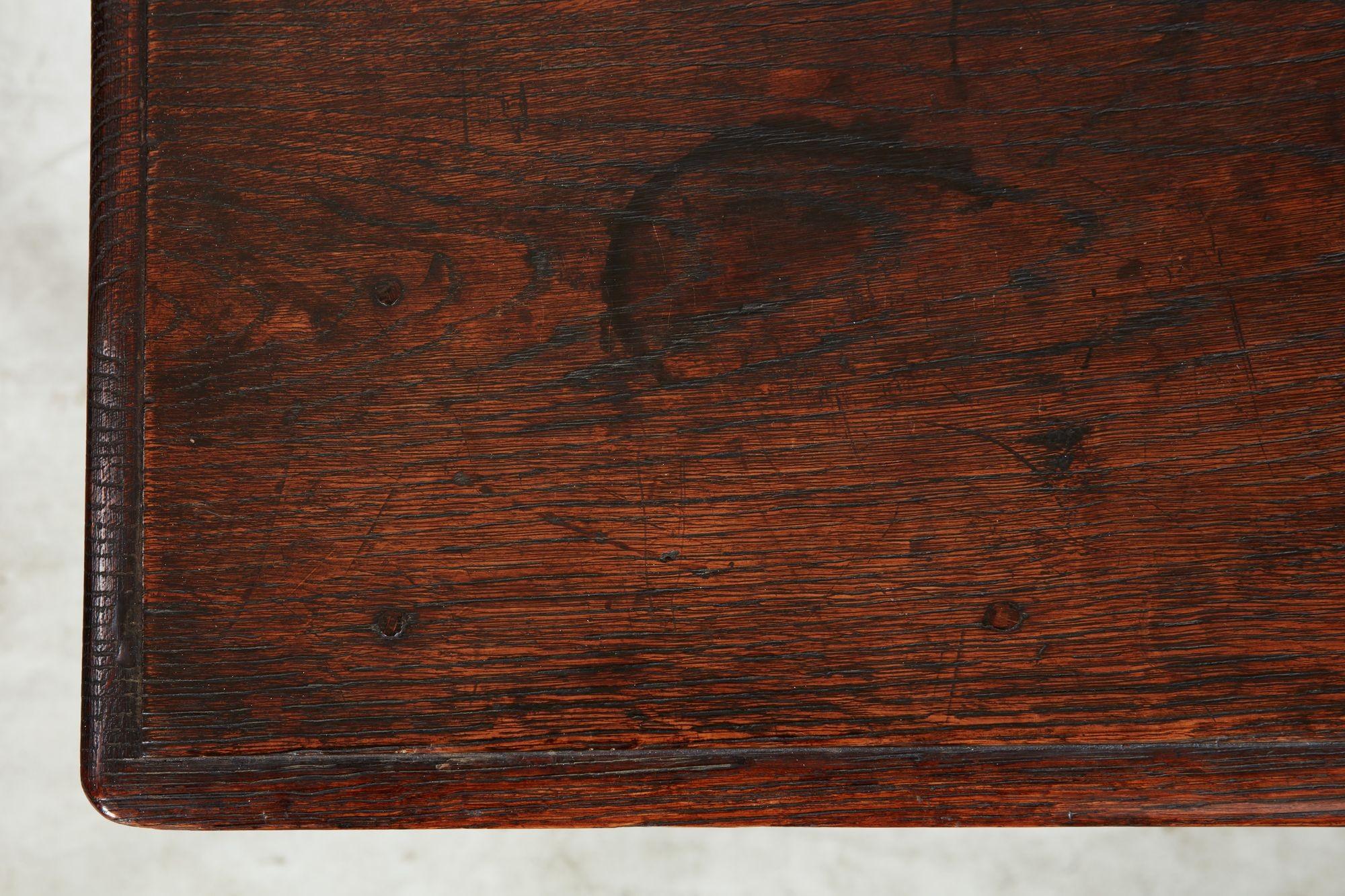 17th c. Jacobean Oak Table For Sale 1