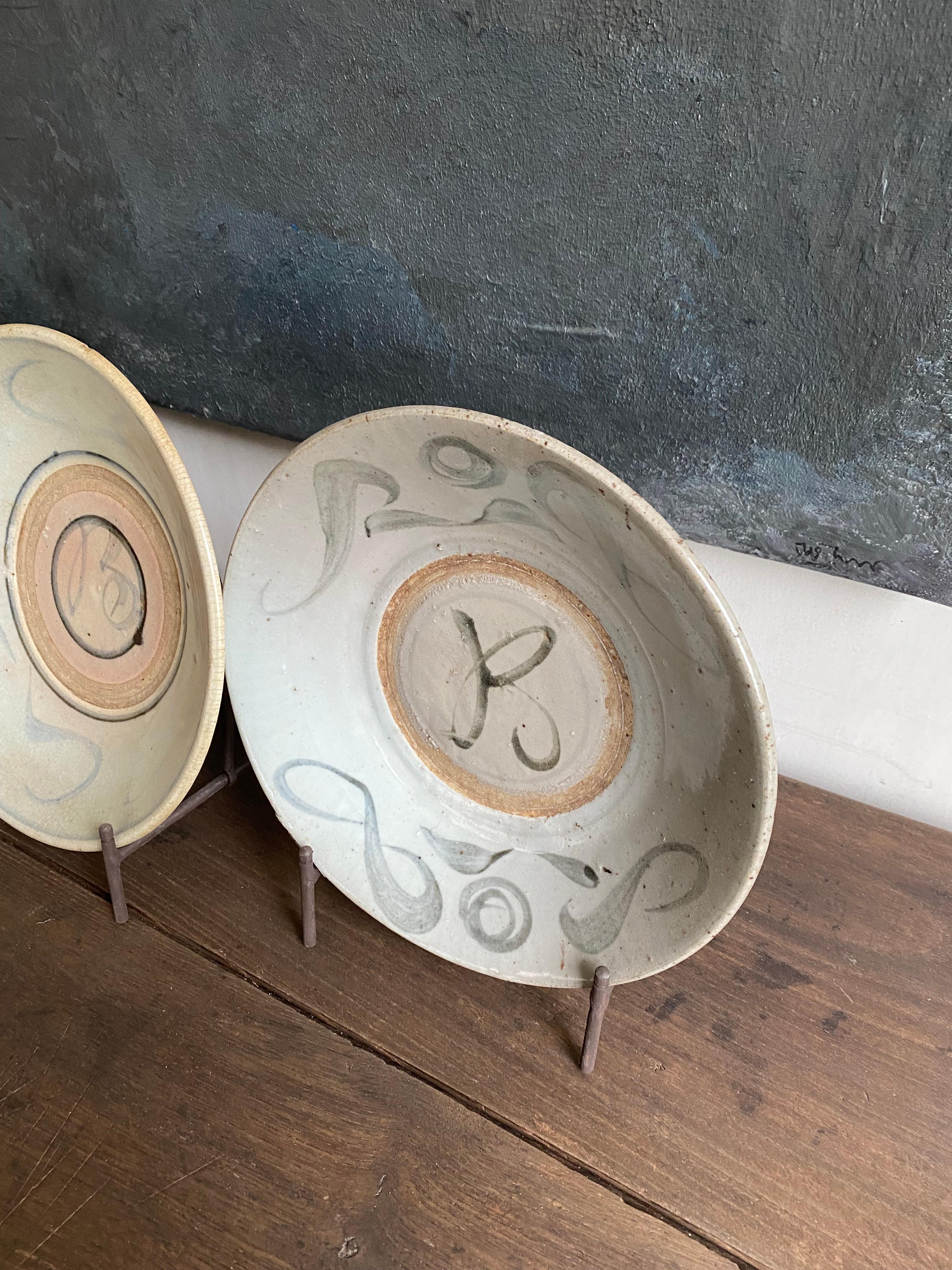 Porcelain 17th C Ming Plates For Sale