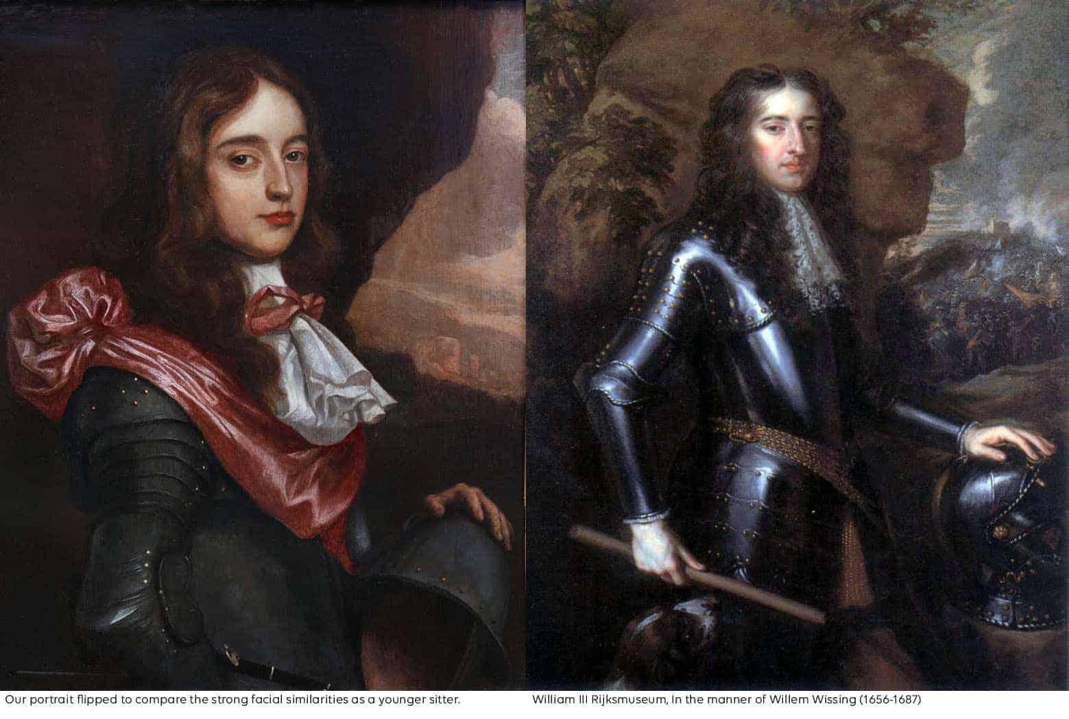 Paint 17th C Oil Portrait Of A Young Nobleman, possibly Prince William of Orange