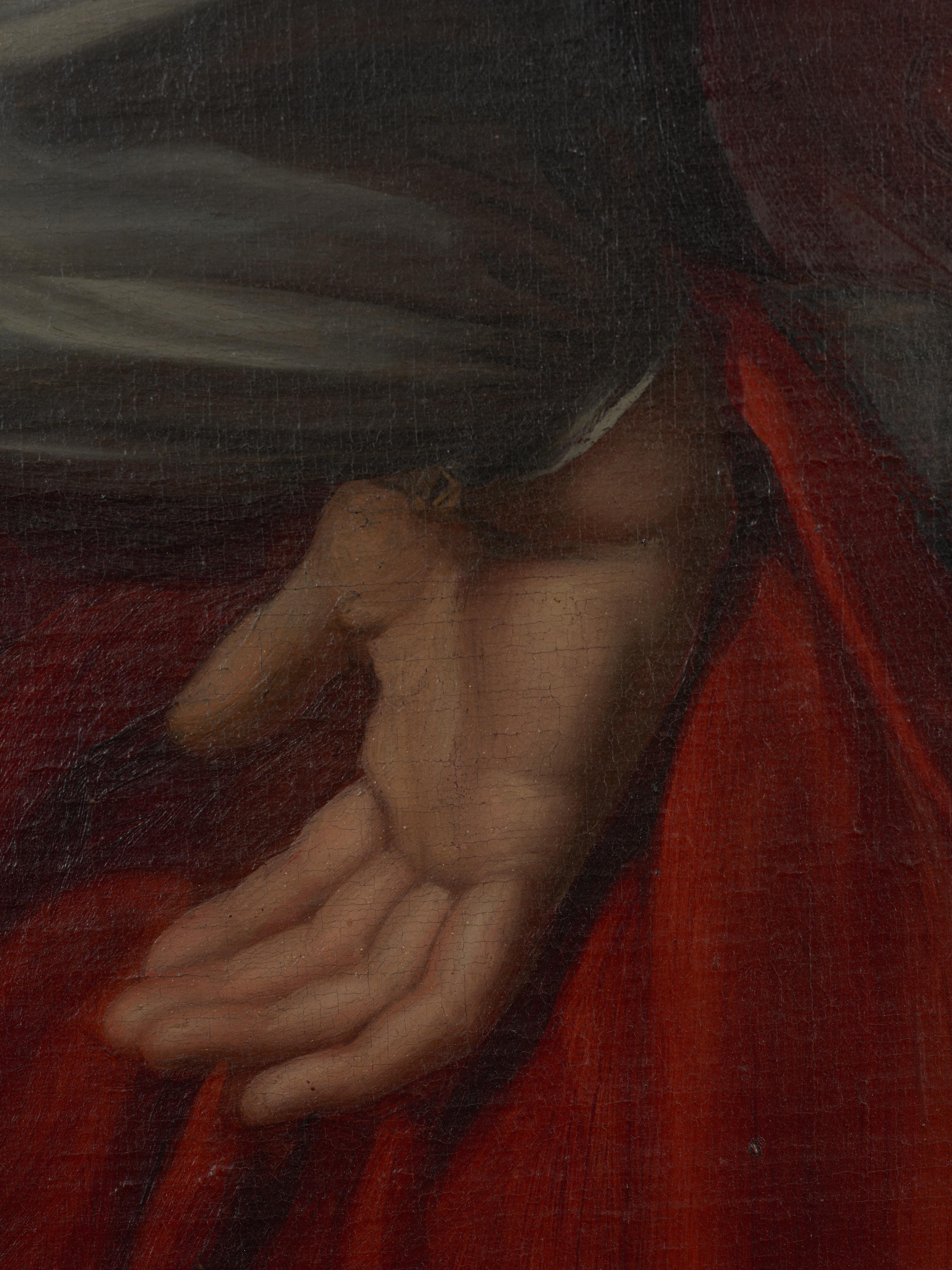 Porträt eines Gentleman in Dreiviertelhöhe aus dem 17. Jahrhundert, zu Nicolaes Maes (18. Jahrhundert und früher) im Angebot