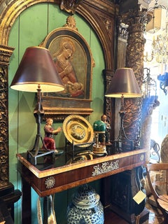 17th C. Rare Alms Dish Bowl Luxury Vide Poche Center Tray Decorative Object