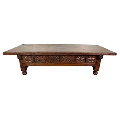 17th. C. Spanish Colonial Coffee Table