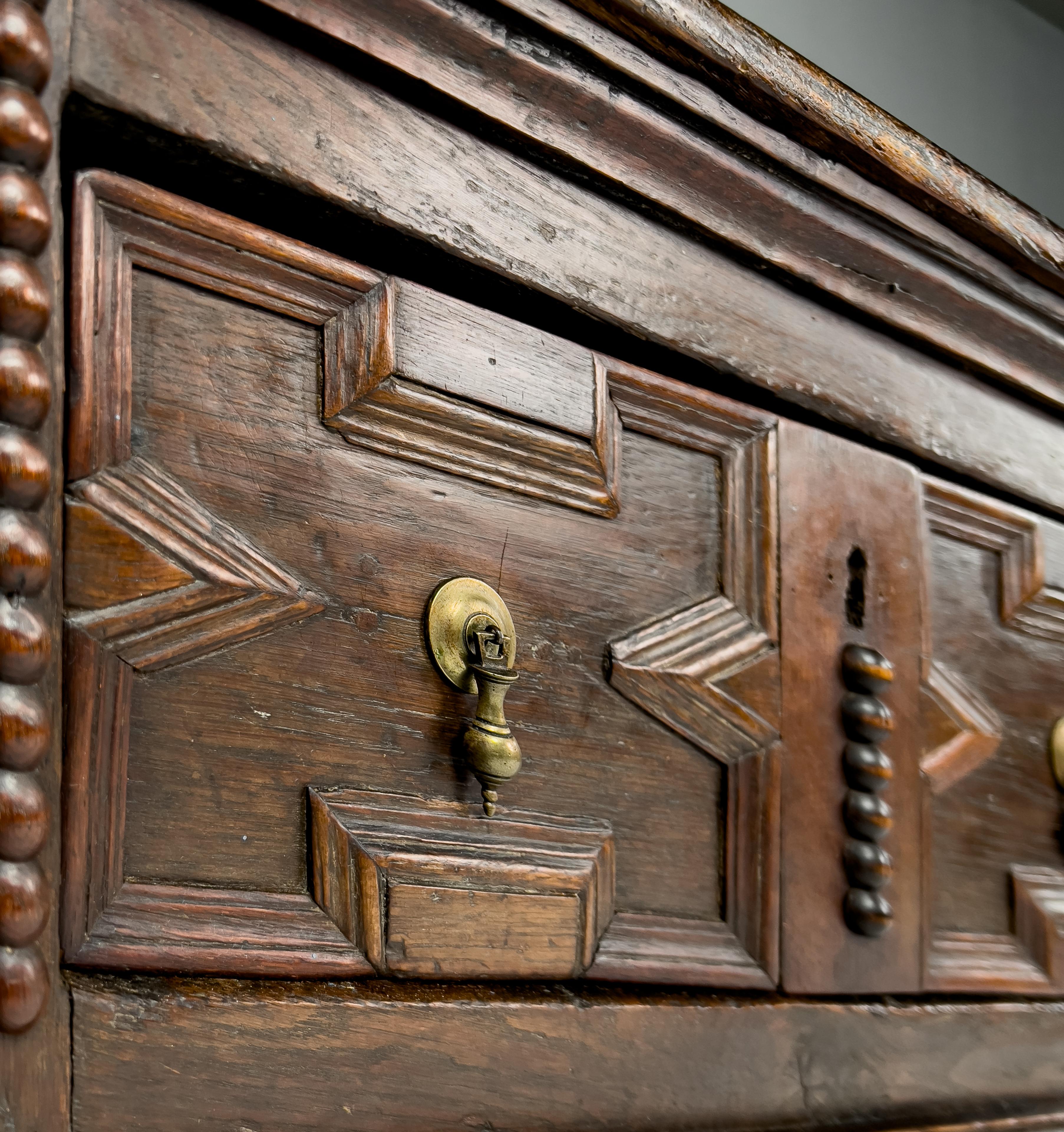 Patinated 17th c. Spanish Console